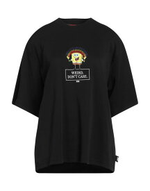 【送料無料】 ジーシーディーエス レディース Tシャツ トップス T-shirt Black