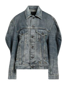 【送料無料】 アールサーティーン レディース ジャケット・ブルゾン デニムジャケット アウター Denim jacket Blue