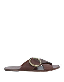 【送料無料】 ペドロガルシア レディース サンダル シューズ Sandals Dark brown