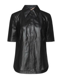 【送料無料】 ヌメロ ヴェントゥーノ レディース シャツ トップス Solid color shirts & blouses Black