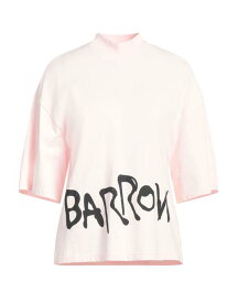 【送料無料】 バロー レディース Tシャツ トップス T-shirt Pink