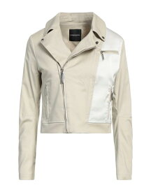 【送料無料】 コスチュームナショナル レディース ジャケット・ブルゾン アウター Biker jacket Beige