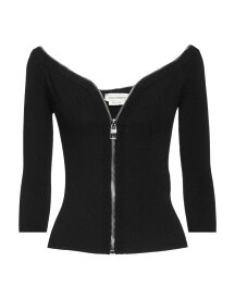 【送料無料】 アレキサンダー・マックイーン レディース カーディガン アウター Cardigan Black