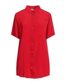 【送料無料】 ヌメロ ヴェントゥーノ レディース シャツ トップス Solid color shirts & blouses Red