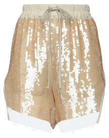 【送料無料】 リックオウエンス レディース ハーフパンツ・ショーツ ボトムス Shorts & Bermuda Beige