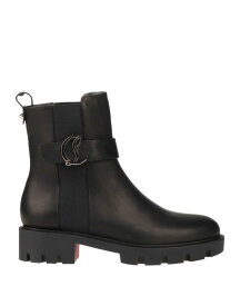 【送料無料】 クリスチャン・ルブタン レディース ブーツ・レインブーツ ブーティ シューズ Ankle boot Black