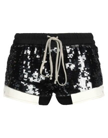 【送料無料】 リックオウエンス レディース ハーフパンツ・ショーツ ボトムス Shorts & Bermuda Black