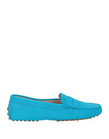 【送料無料】 トッズ レディース スリッポン・ローファー シューズ Loafers Turquoise