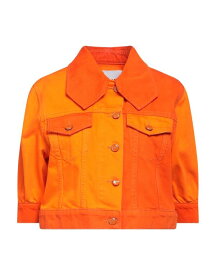 【送料無料】 ガニー レディース ジャケット・ブルゾン デニムジャケット アウター Denim jacket Orange