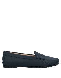 【送料無料】 トッズ レディース スリッポン・ローファー シューズ Loafers Slate blue