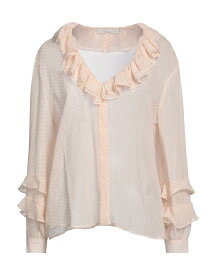 【送料無料】 ファビアナ フィリッピ レディース シャツ トップス Patterned shirts & blouses Light pink