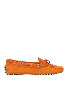 �g�b�Y ���f�B�[�X �V���[�Y �X���b�|���E���[�t�@�[ TOD'S ���J�V�� Mandarin Orange �I�����W