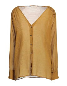 【送料無料】 モモニ レディース シャツ トップス Solid color shirts & blouses Mustard