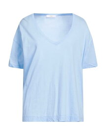 【送料無料】 フェデーリ レディース Tシャツ トップス Basic T-shirt Sky blue