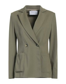 【送料無料】 ハリス ワーフ ロンドン レディース ジャケット・ブルゾン ブレザー アウター Blazer Sage green