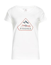 【送料無料】 ピレネックス レディース Tシャツ トップス T-shirt White