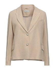 【送料無料】 チルコロ1901 レディース ジャケット・ブルゾン ブレザー アウター Blazer Beige