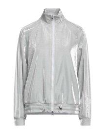 【送料無料】 エルマンノ シェルヴィーノ レディース パーカー・スウェット アウター Sweatshirt Silver