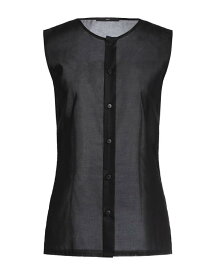 【送料無料】 サピオ レディース シャツ トップス Solid color shirts & blouses Black