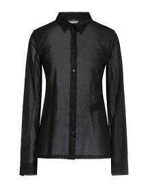 【送料無料】 サピオ レディース シャツ トップス Solid color shirts & blouses Black