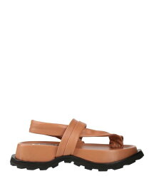 【送料無料】 ジル・サンダー レディース サンダル シューズ Flip flops Camel