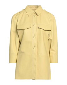 【送料無料】 ジル・サンダー レディース シャツ トップス Solid color shirts & blouses Yellow