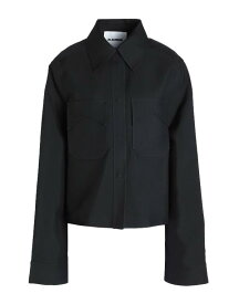 【送料無料】 ジル・サンダー レディース シャツ トップス Solid color shirts & blouses Black