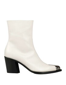 【送料無料】 アレキサンダー・マックイーン レディース ブーツ・レインブーツ ブーティ シューズ Ankle boot White