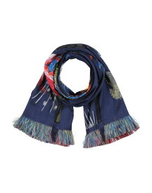 【送料無料】 アレキサンダー・マックイーン レディース マフラー・ストール・スカーフ アクセサリー Scarves and foulards Midnight blue