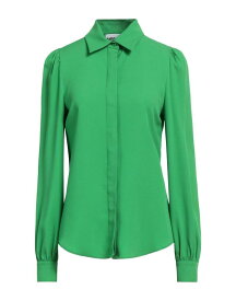 【送料無料】 モスキーノ レディース シャツ トップス Solid color shirts & blouses Green