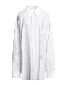 【送料無料】 マルタンマルジェラ レディース シャツ トップス Striped shirt White