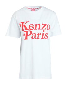 【送料無料】 ケンゾー レディース Tシャツ トップス T-shirt White