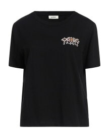 【送料無料】 サンドロ レディース Tシャツ トップス T-shirt Black