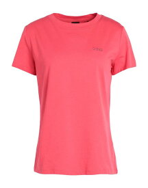 【送料無料】 ボス レディース Tシャツ トップス Basic T-shirt Coral