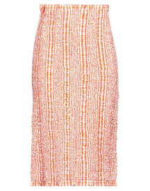 【送料無料】 ケンゾー レディース スカート ボトムス Midi skirt Orange