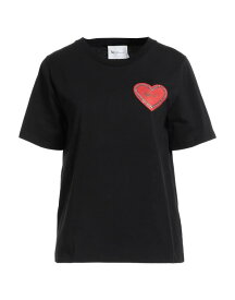 【送料無料】 ビーブルマリン レディース Tシャツ トップス T-shirt Black
