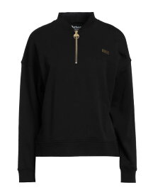 【送料無料】 バブアー レディース パーカー・スウェット アウター Sweatshirt Black