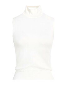 【送料無料】 クルチアーニ レディース ニット・セーター アウター Sleeveless sweater Cream