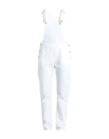 【送料無料】 リプレイ レディース カジュアルパンツ ボトムス Denim overall White