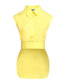 【送料無料】 ニナリッチ レディース シャツ トップス Solid color shirts & blouses Yellow