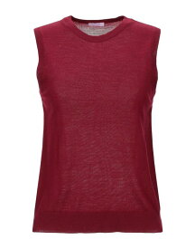 【送料無料】 ロッソピューロ レディース ニット・セーター アウター Sleeveless sweater Burgundy