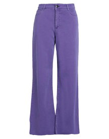 【送料無料】 ジジル レディース デニムパンツ ジーンズ ボトムス Denim pants Purple