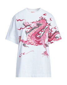 【送料無料】 ケンゾー レディース Tシャツ トップス T-shirt White