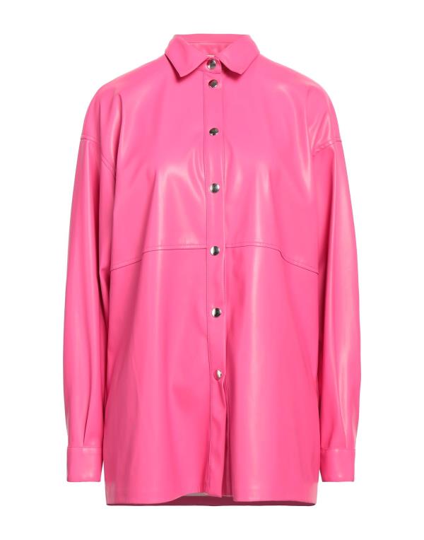 【送料無料】 セミクチュール レディース シャツ トップス Solid color shirts & blouses Fuchsia：ReVida  市場店