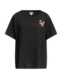 【送料無料】 ケンゾー レディース Tシャツ トップス T-shirt Black