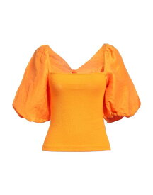 【送料無料】 サンドロ レディース Tシャツ トップス T-shirt Orange