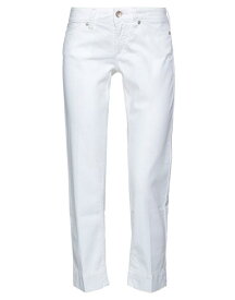 【送料無料】 ヤコブ コーエン レディース カジュアルパンツ クロップドパンツ ボトムス Cropped pants & culottes White
