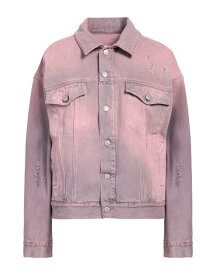 【送料無料】 マルタンマルジェラ レディース ジャケット・ブルゾン デニムジャケット アウター Denim jacket Pink