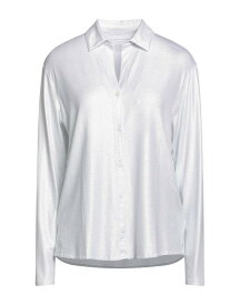 【送料無料】 マジェスティック レディース シャツ トップス Solid color shirts & blouses Light grey