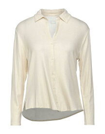 【送料無料】 マジェスティック レディース シャツ トップス Solid color shirts & blouses Platinum